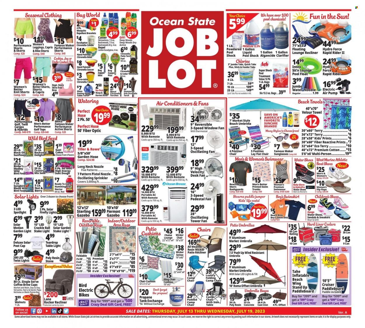 Ocean State Job Lot (CT, MA, ME, NH, NJ, NY, RI, VT) Weekly Ad Flyer Specials July 13 to July 19, 2023