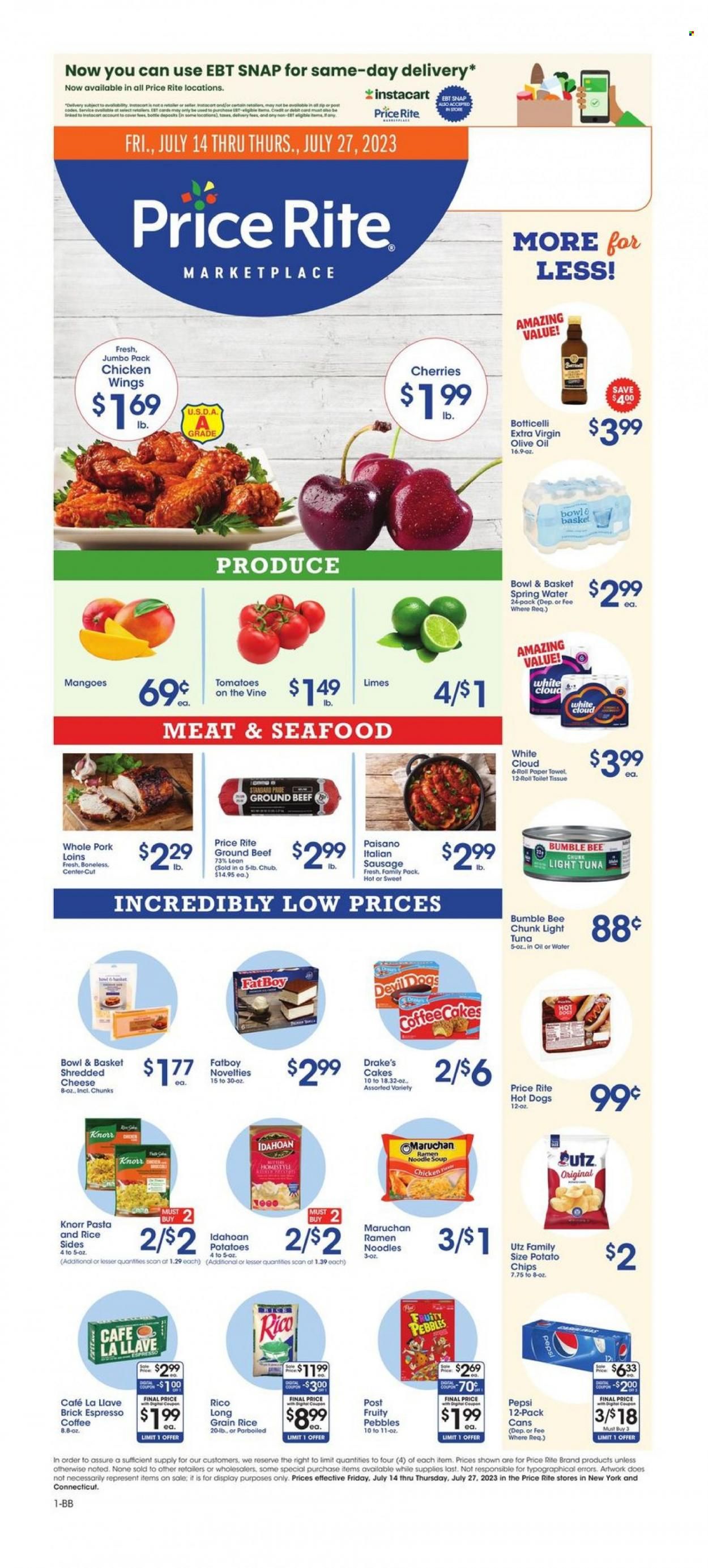 Price Rite (CT, MA, MD, NH, NJ, NY, PA, RI) Weekly Ad Flyer Specials July 14 to July 27, 2023