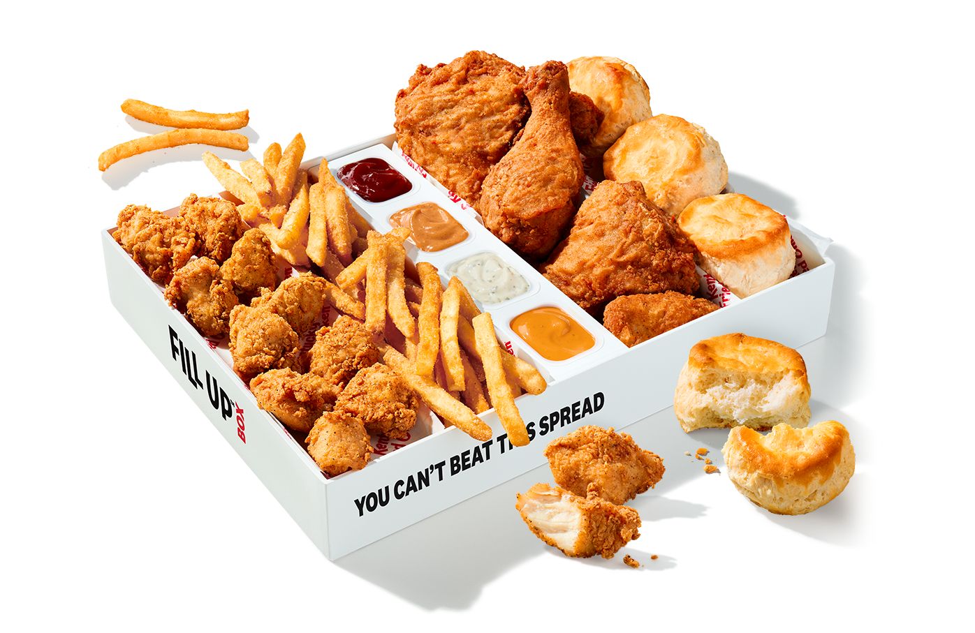 Get the New Value Packed KFC Fill Up Box at Kentucky Fried Chicken Get the New Value Packed KFC Fill Up Box at Kentucky Fried Chicken