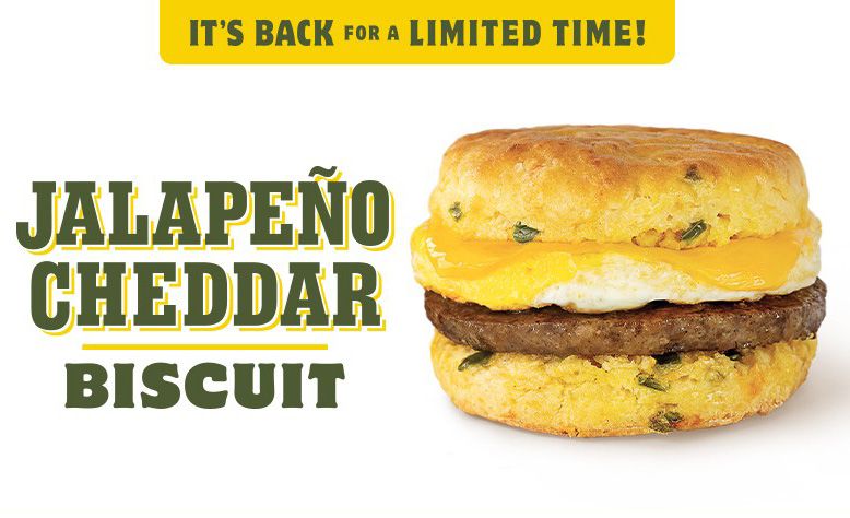 Whataburger Reintroduces their Ultra Popular Jalapeño Cheddar Biscuit Whataburger Reintroduces their Ultra Popular Jalapeño Cheddar Biscuit