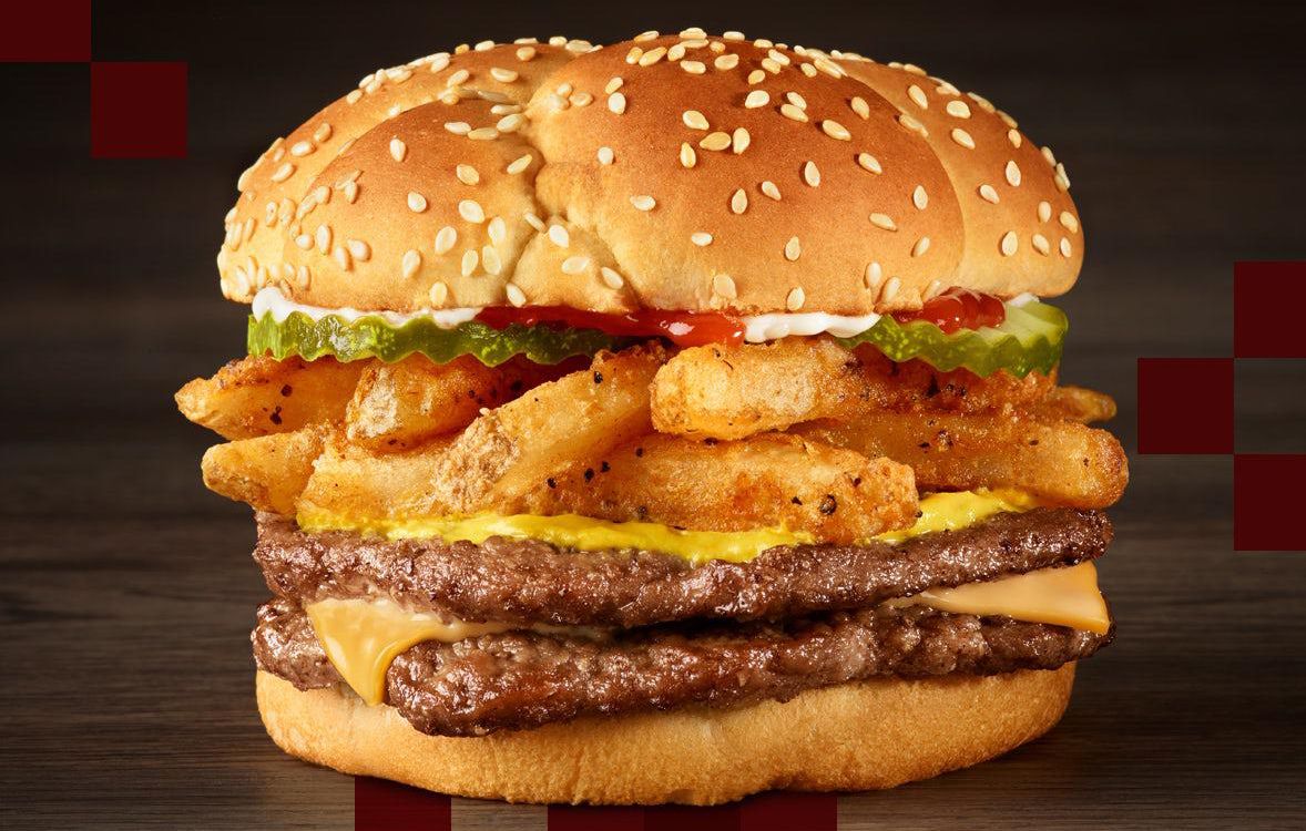 Checkers and Rally’s Feature their Popular Double Fry Lover’s Burger for a Limited Time Checkers and Rally’s Feature their Popular Double Fry Lover’s Burger for a Limited Time
