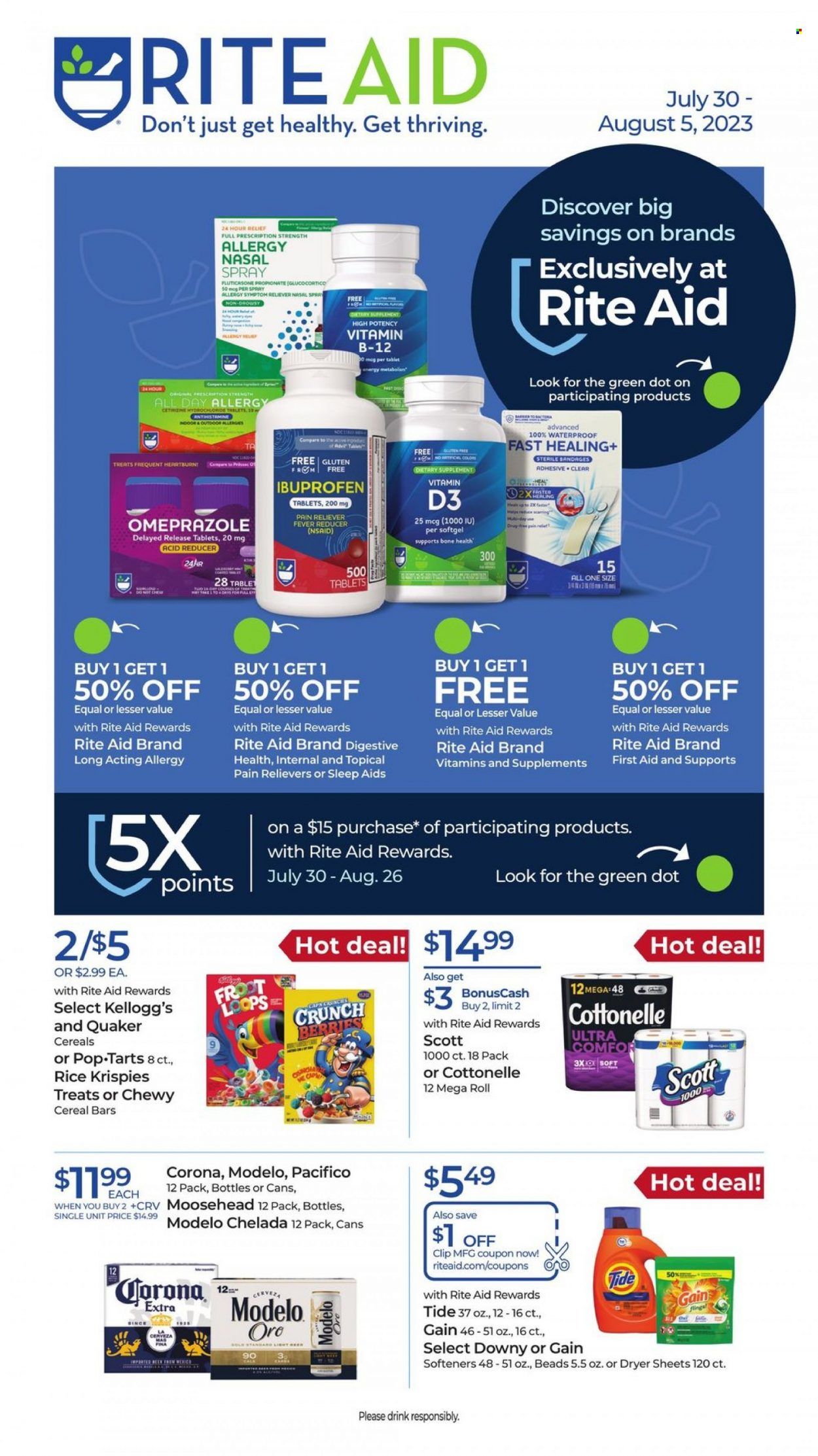RITE AID Weekly Ad Flyer Specials July 30 to August 5, 2023
