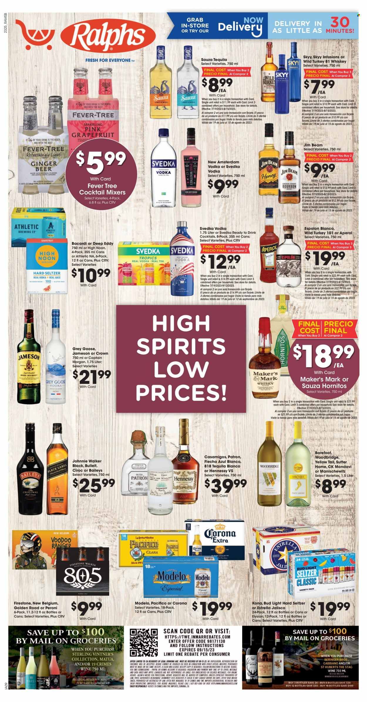 Ralphs (CA) Weekly Ad Flyer Specials July 19 to August 15, 2023