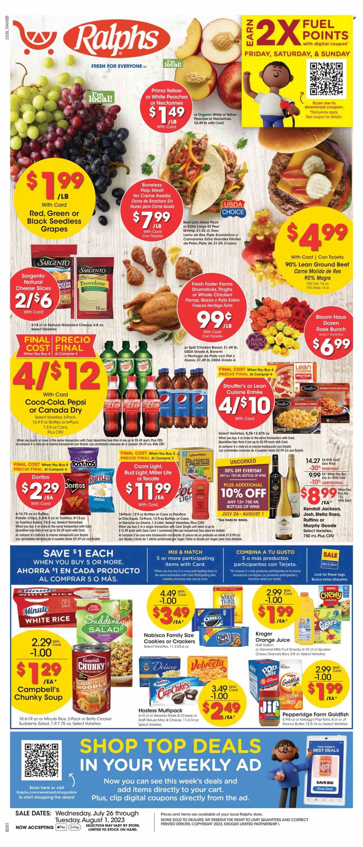 Ralphs (CA) Weekly Ad Flyer Specials July 26 to August 1, 2023