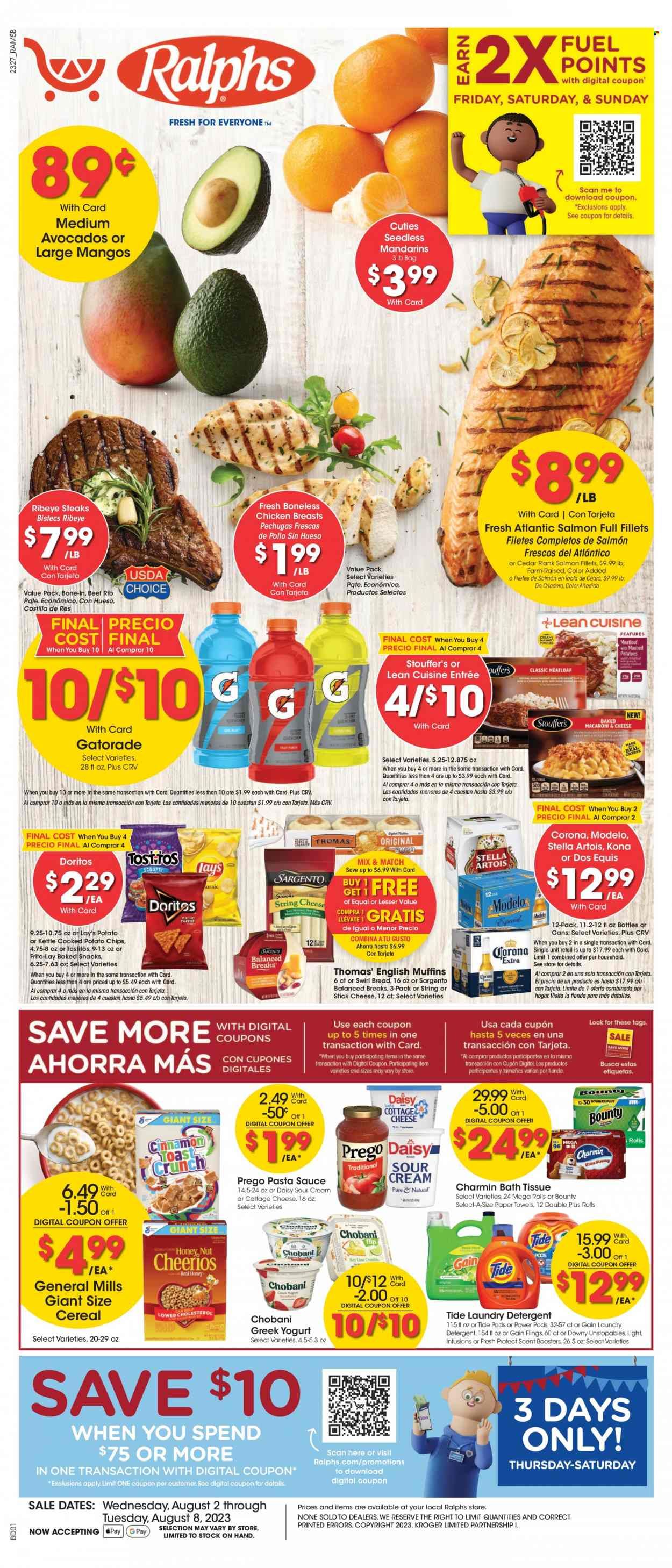 Ralphs (CA) Weekly Ad Flyer Specials August 2 to August 8, 2023