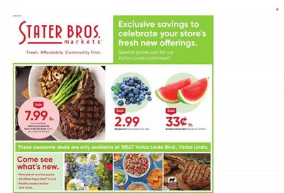 Stater Bros. (CA) Weekly Ad Flyer Specials August 2 to August 8, 2023