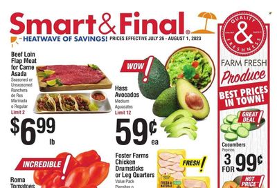 Smart & Final (CA) Weekly Ad Flyer Specials July 26 to August 1, 2023
