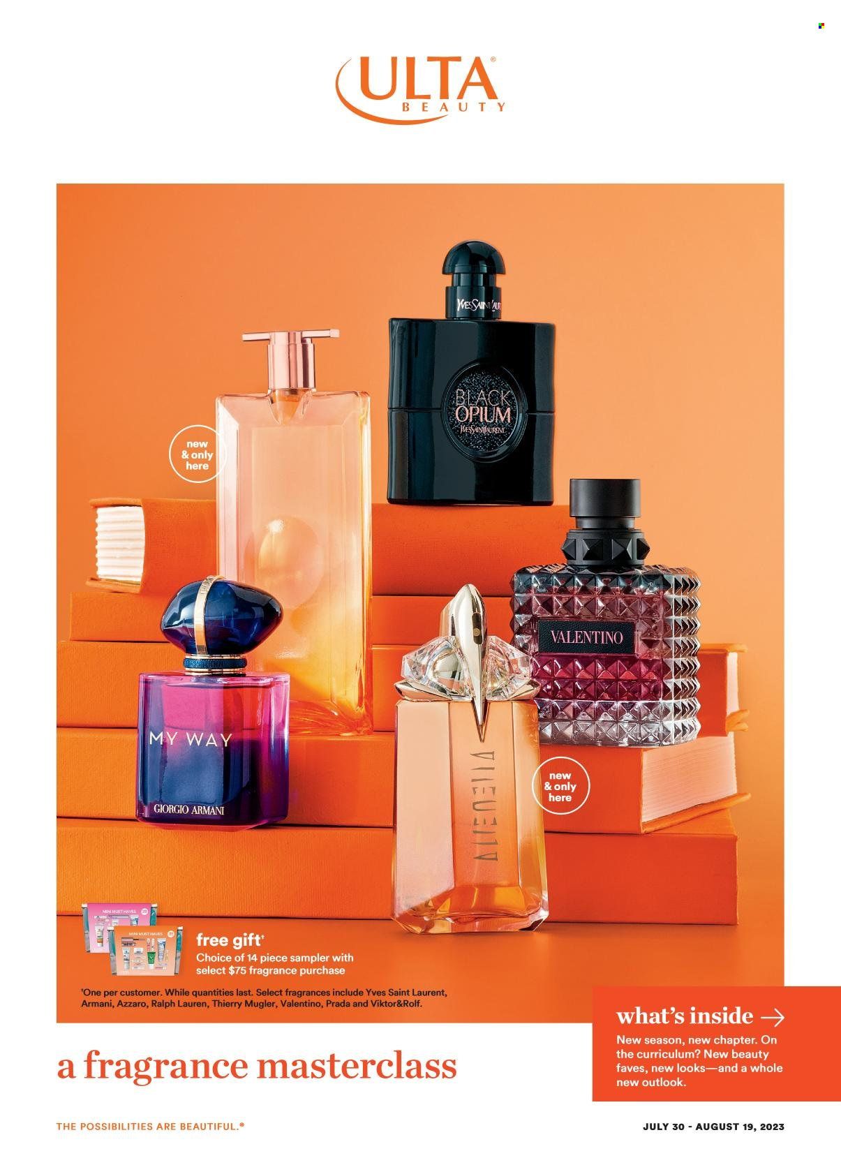 Ulta Beauty Weekly Ad Flyer Specials July 30 to August 19, 2023