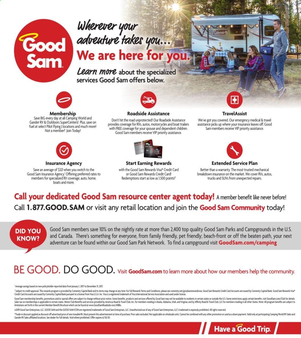 Camping World Weekly Ad & Flyer May 11 to June 7