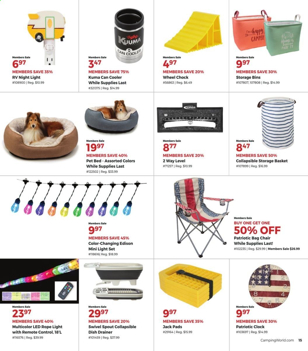 Camping World Weekly Ad & Flyer May 11 to June 7