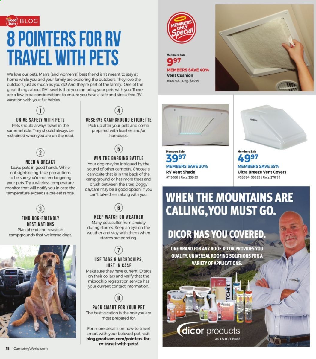 Camping World Weekly Ad & Flyer May 11 to June 7