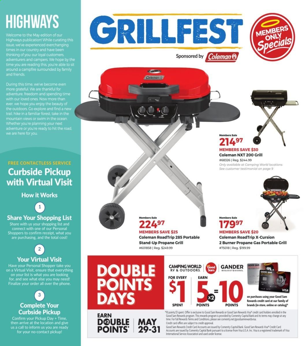 Camping World Weekly Ad & Flyer May 11 to June 7