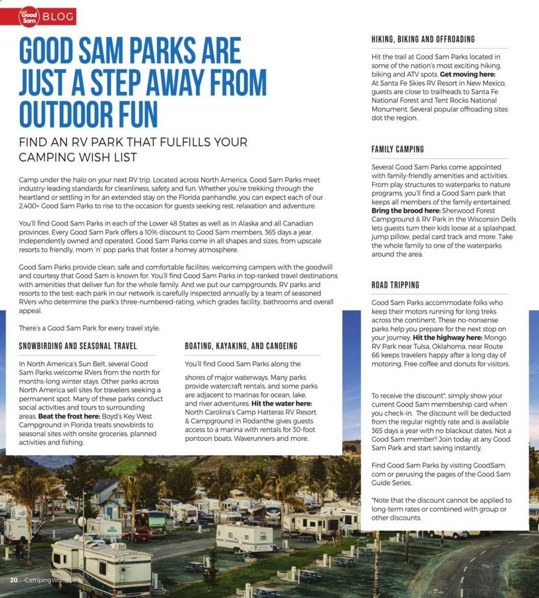 Camping World Weekly Ad & Flyer May 11 to June 7