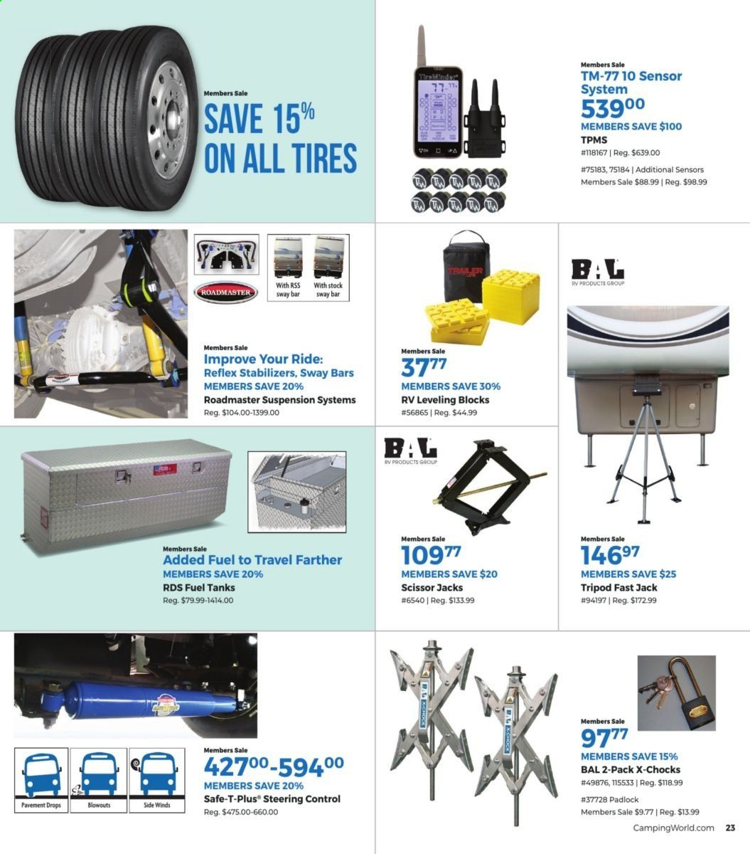 Camping World Weekly Ad & Flyer May 11 to June 7