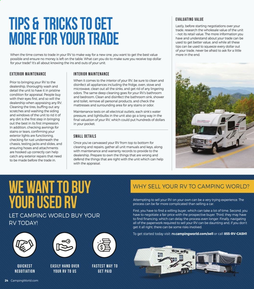 Camping World Weekly Ad & Flyer May 11 to June 7