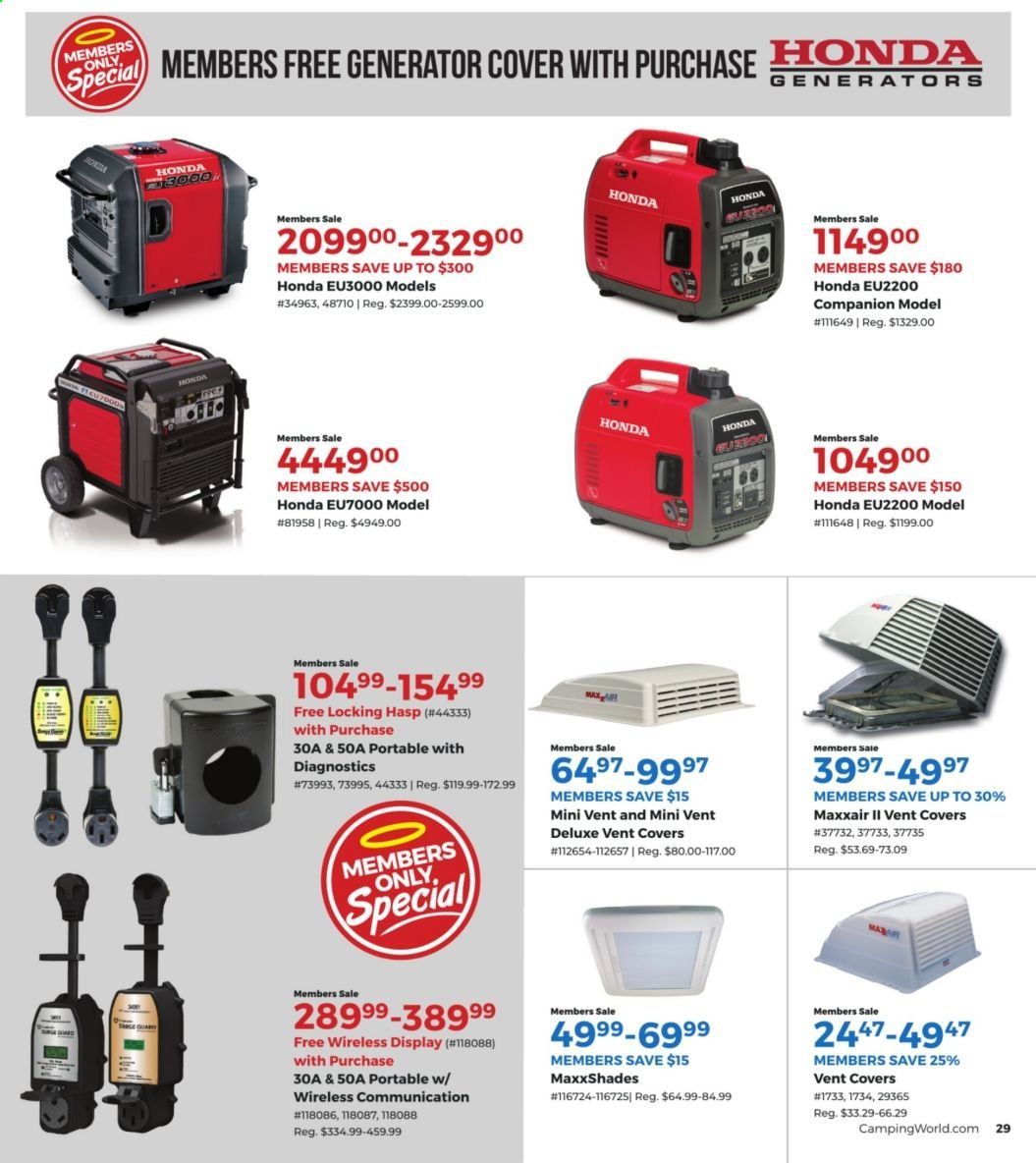 Camping World Weekly Ad & Flyer May 11 to June 7