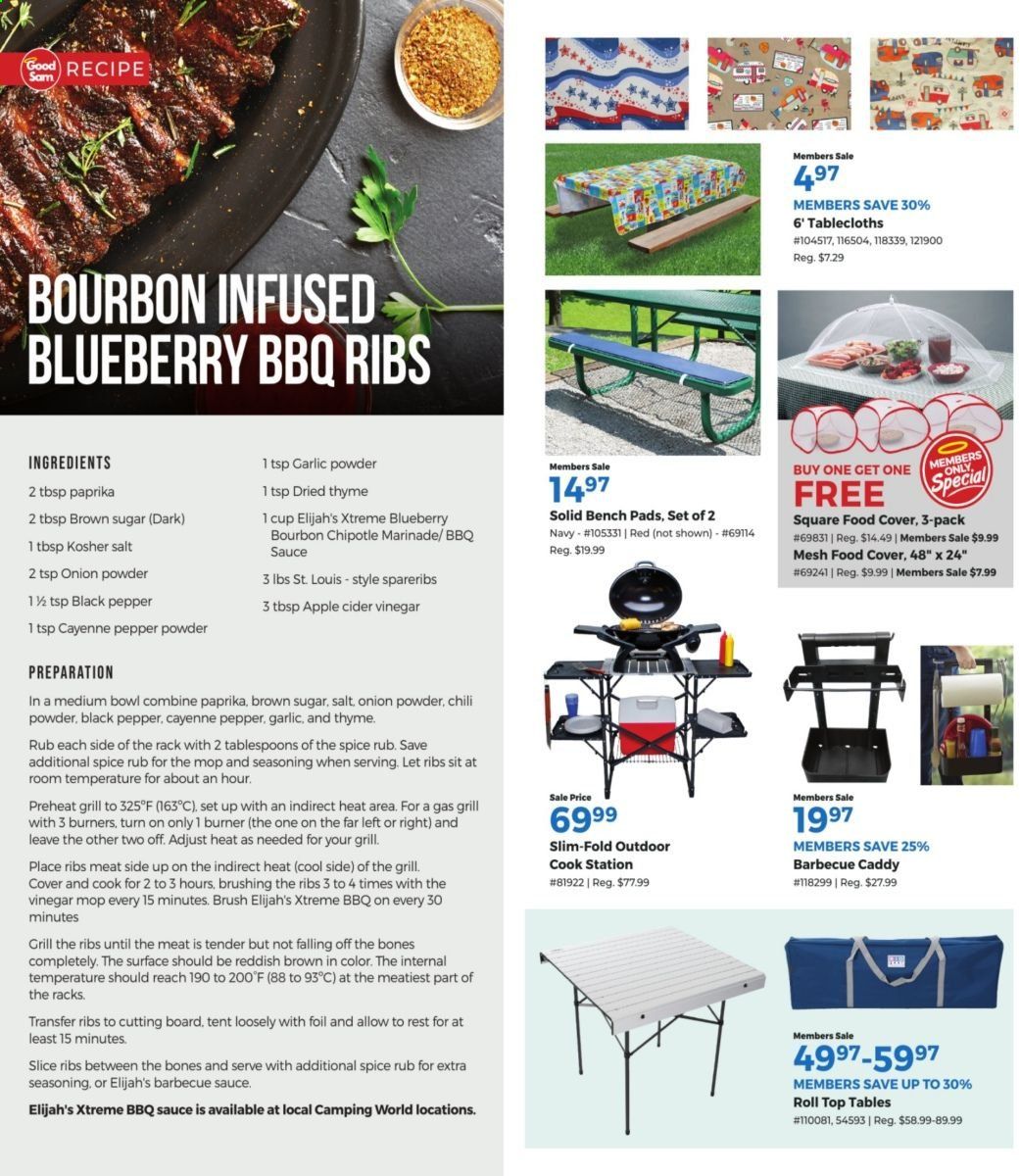 Camping World Weekly Ad & Flyer May 11 to June 7