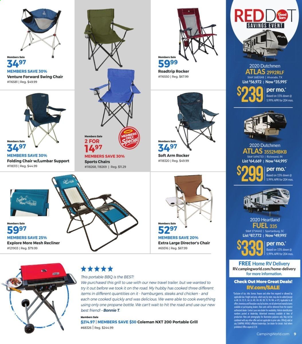 Camping World Weekly Ad & Flyer May 11 to June 7