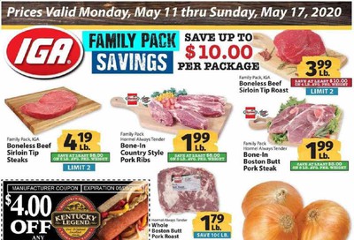 IGA (Kentucky) Weekly Ad & Flyer May 11 to 17