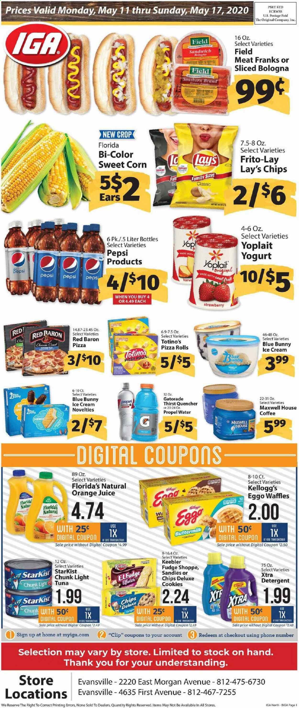 IGA (Indiana) Weekly Ad & Flyer May 11 to 17