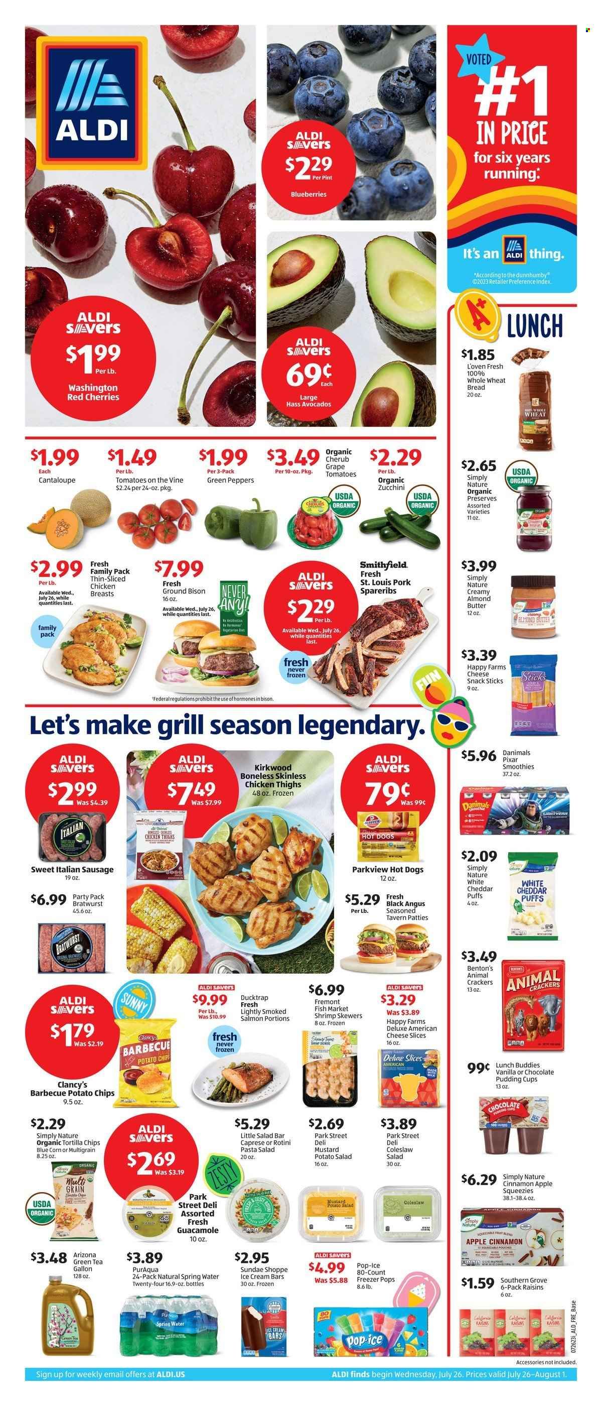 ALDI (DC, DE, MD, PA, VA, WV) Weekly Ad Flyer Specials July 26 to August 1, 2023