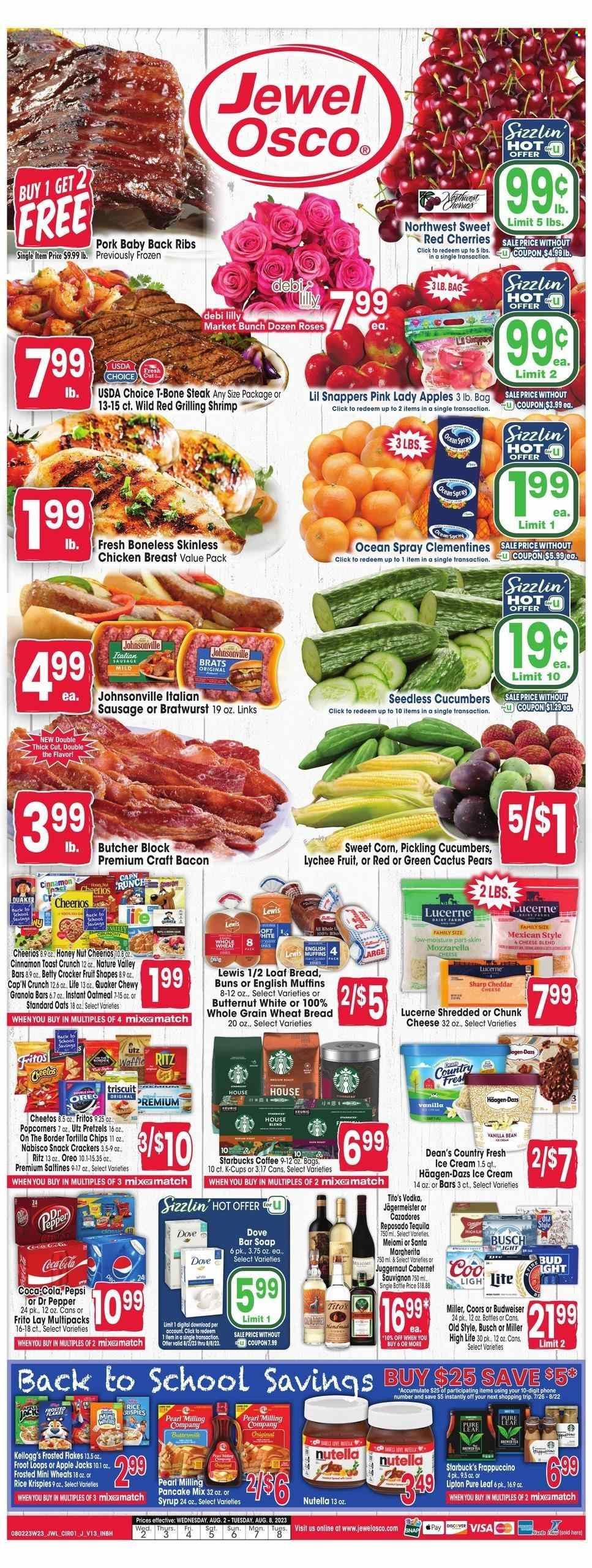 Jewel Osco (IN) Weekly Ad Flyer Specials August 2 to August 8, 2023