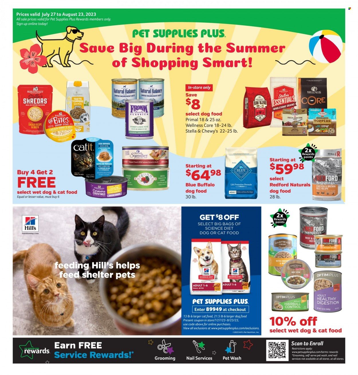 Pet Supplies Plus Weekly Ad Flyer Specials July 27 to August 23, 2023