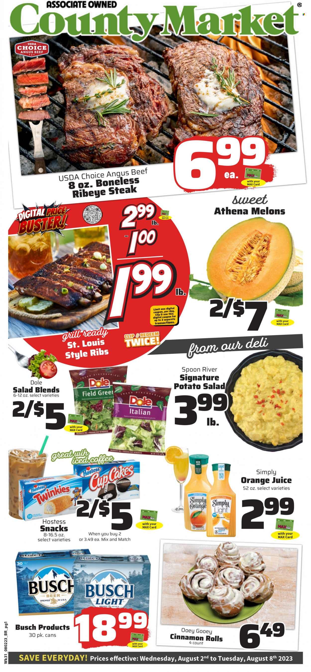 County Market (IL, IN, MO) Weekly Ad Flyer Specials August 2 to August 8, 2023