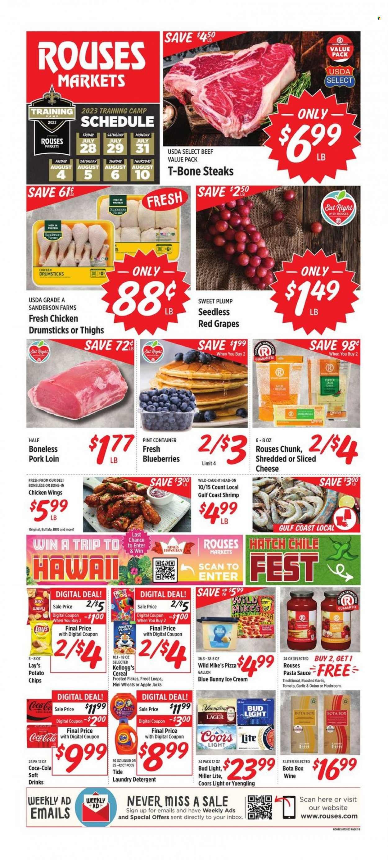 Rouses Markets (LA) Weekly Ad Flyer Specials July 26 to August 2, 2023