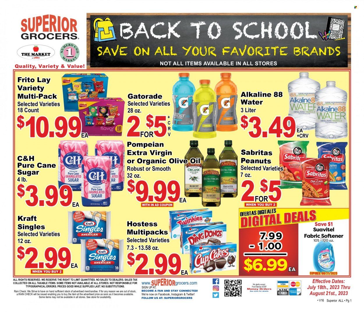 Superior Grocers (CA) Weekly Ad Flyer Specials July 18 to August 21, 2023