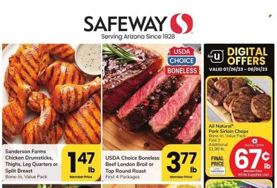 Safeway (AZ) Weekly Ad Flyer Specials July 26 to August 1, 2023