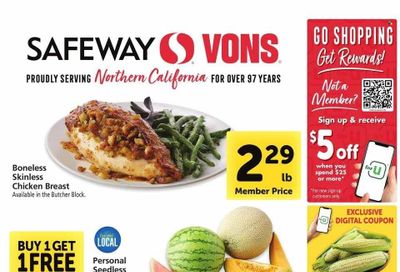 Safeway (CA) Weekly Ad Flyer Specials July 26 to August 1, 2023