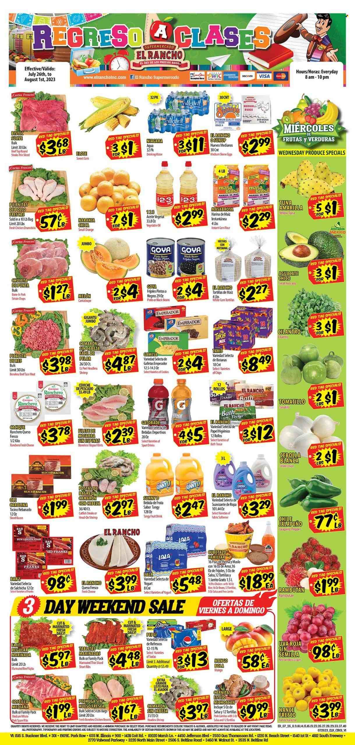 El Rancho (TX) Weekly Ad Flyer Specials July 26 to August 1, 2023