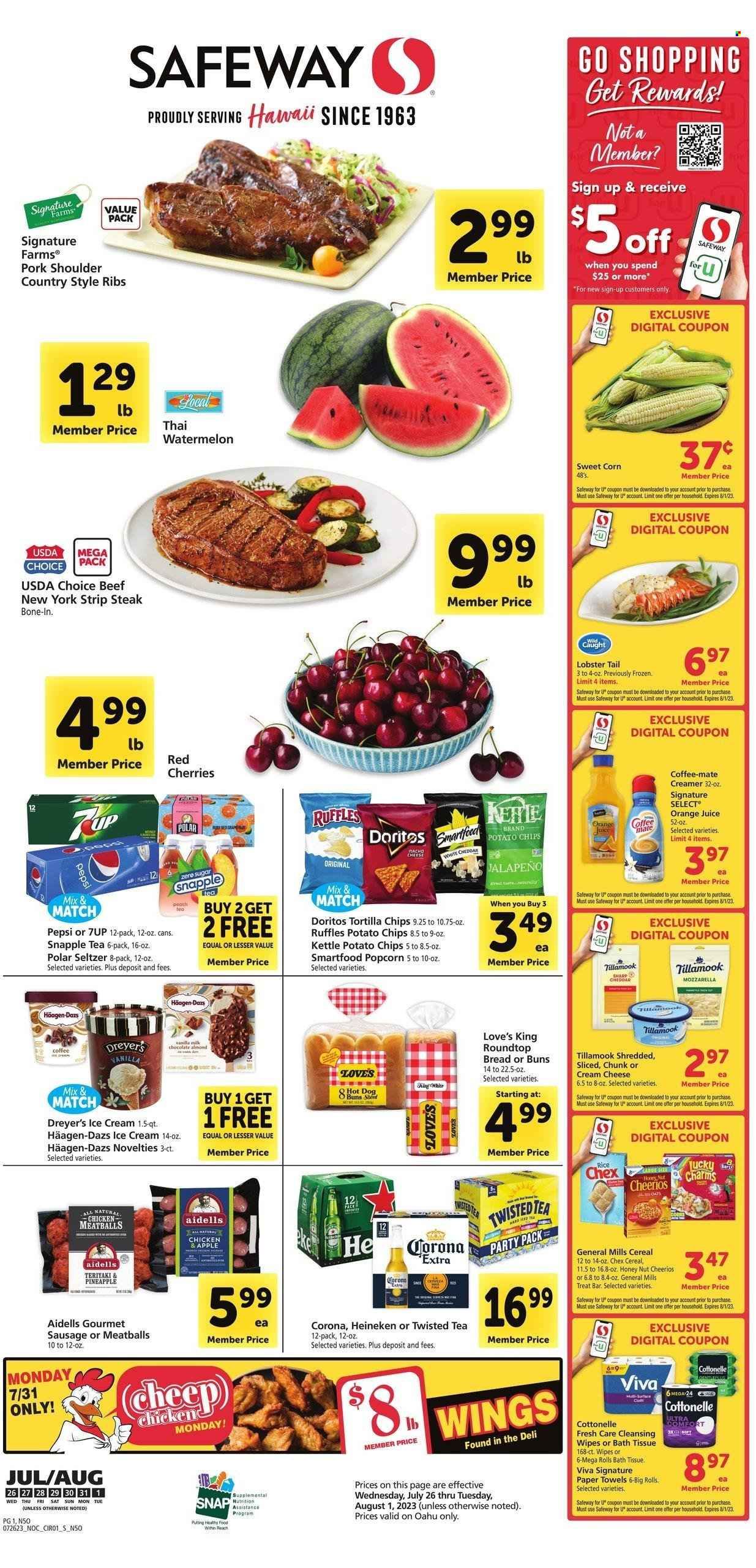 Safeway (HI) Weekly Ad Flyer Specials July 26 to August 1, 2023