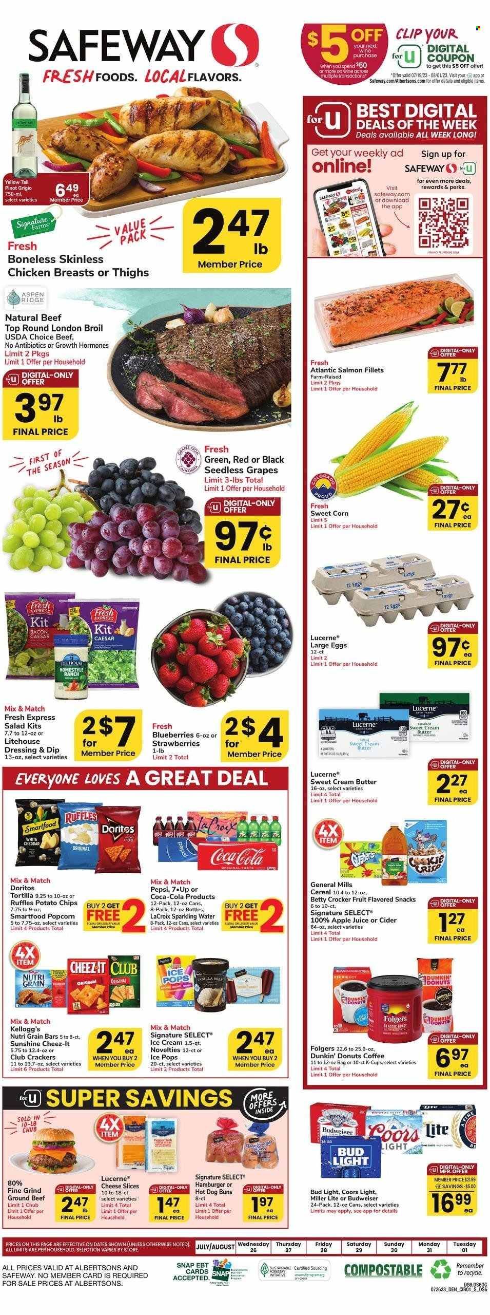 Safeway (NE) Weekly Ad Flyer Specials July 26 to August 1, 2023