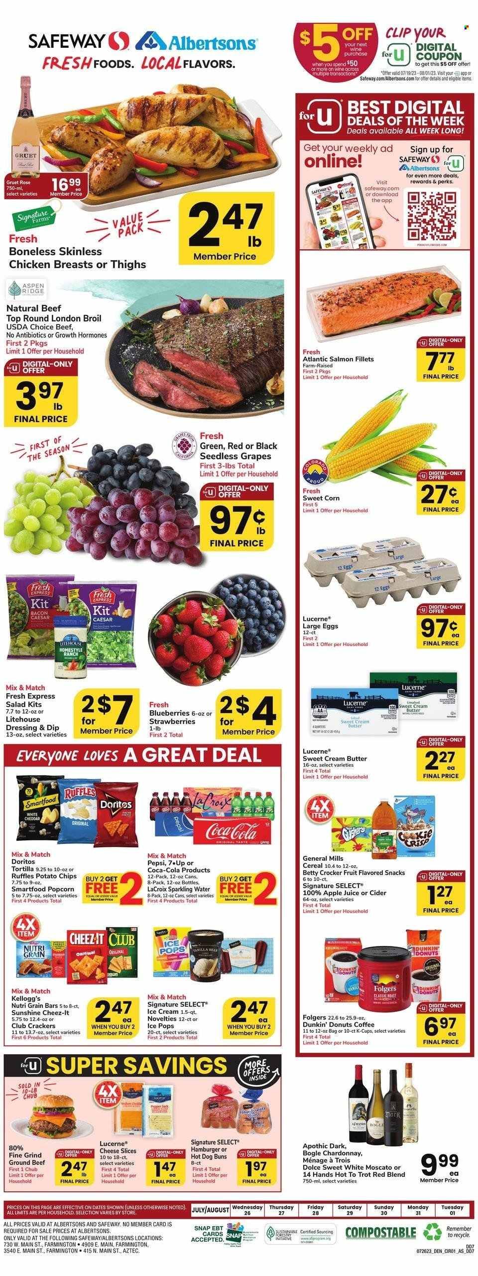 Safeway (NM) Weekly Ad Flyer Specials July 26 to August 1, 2023