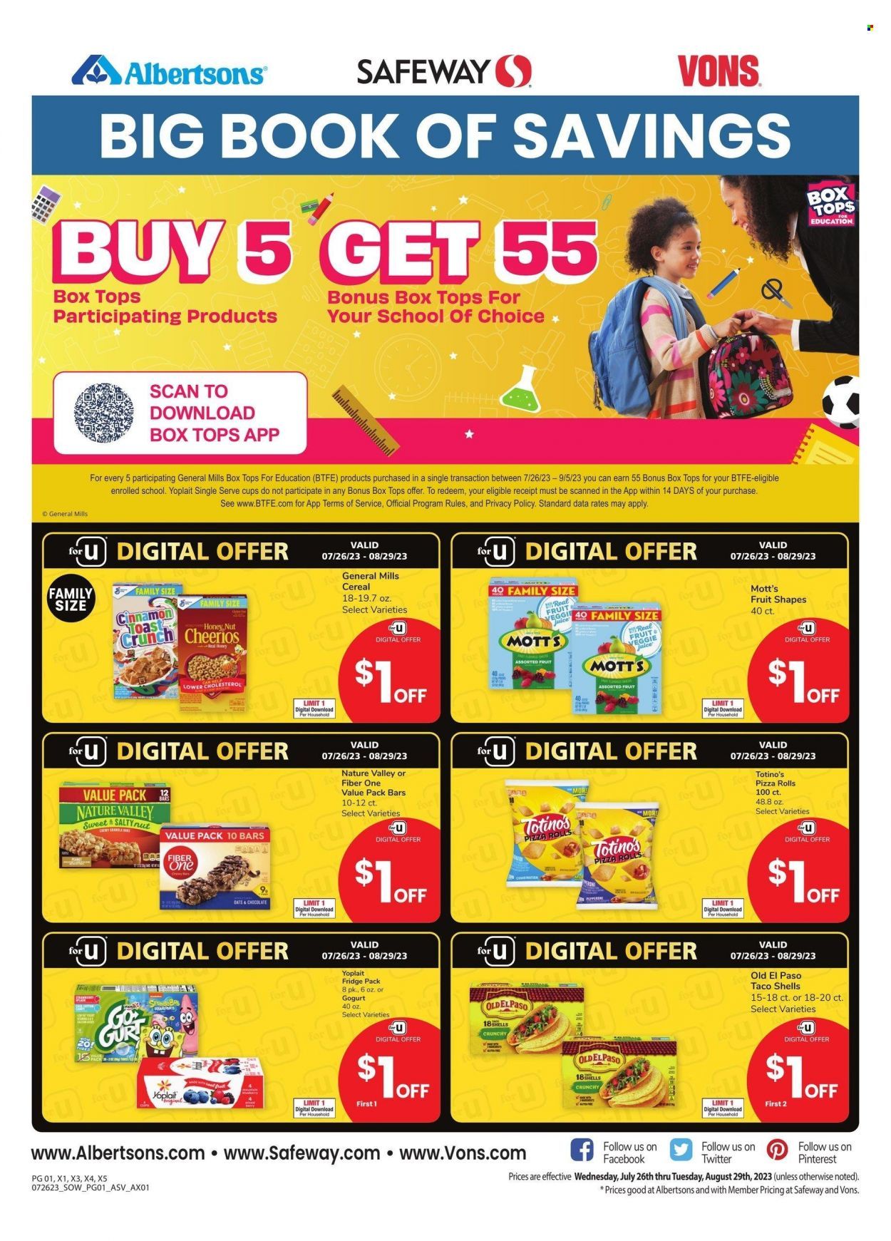 Safeway (AZ, NM) Weekly Ad Flyer Specials July 26 to August 29, 2023