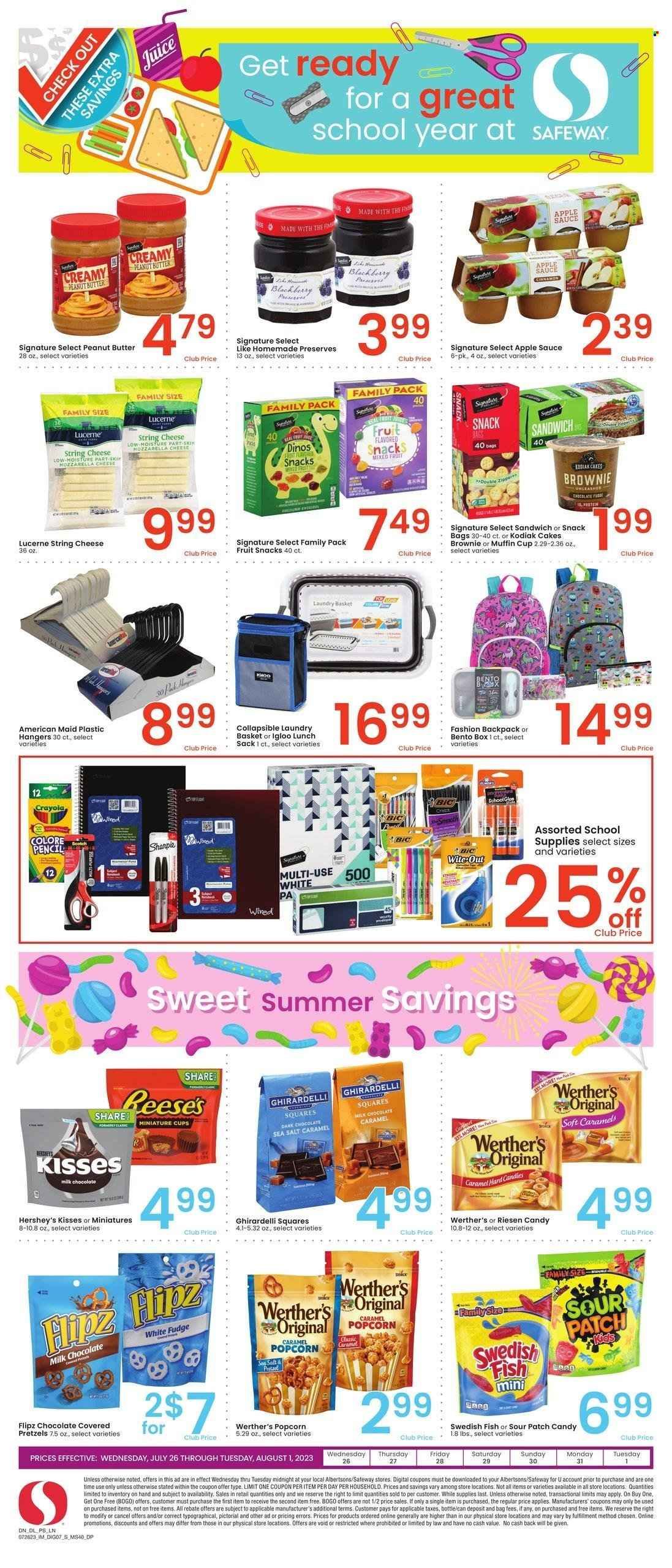 Safeway (MT, WY) Weekly Ad Flyer Specials July 26 to August 1, 2023