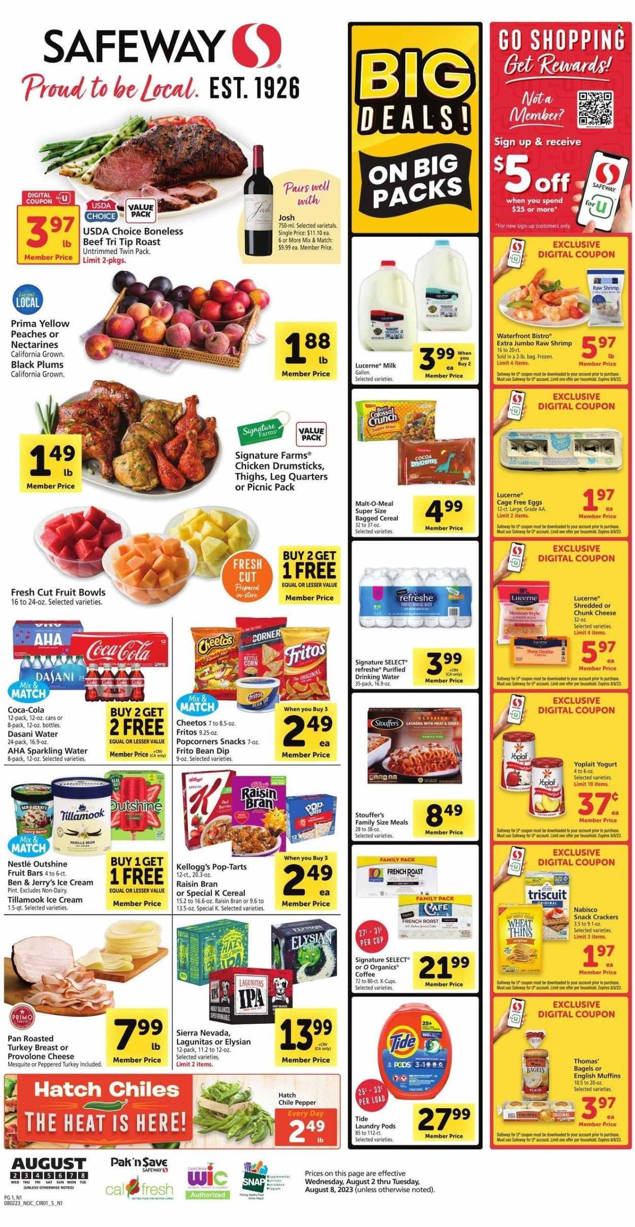 Safeway (CA) Weekly Ad Flyer Specials August 2 to August 8, 2023