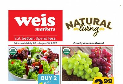 Weis (MD, NY, PA) Weekly Ad Flyer Specials July 20 to August 16, 2023