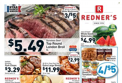 Redner's Markets (DE, MD, PA) Weekly Ad Flyer Specials July 27 to August 2, 2023