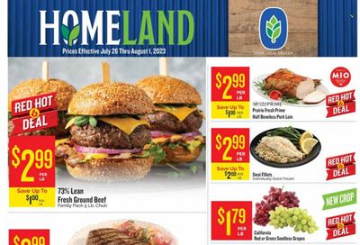 Homeland (OK, TX) Weekly Ad Flyer Specials July 26 to August 1, 2023