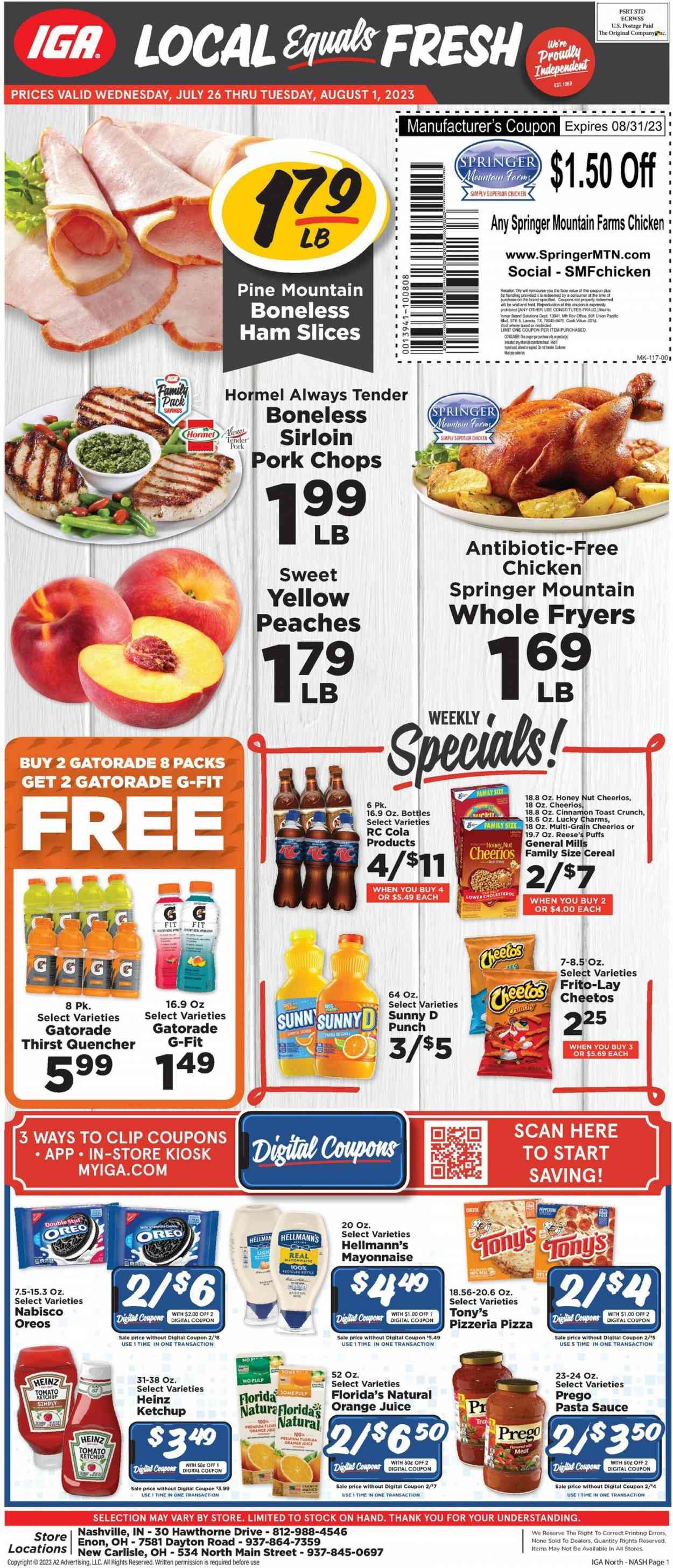 IGA (OH) Weekly Ad Flyer Specials July 26 to August 1, 2023