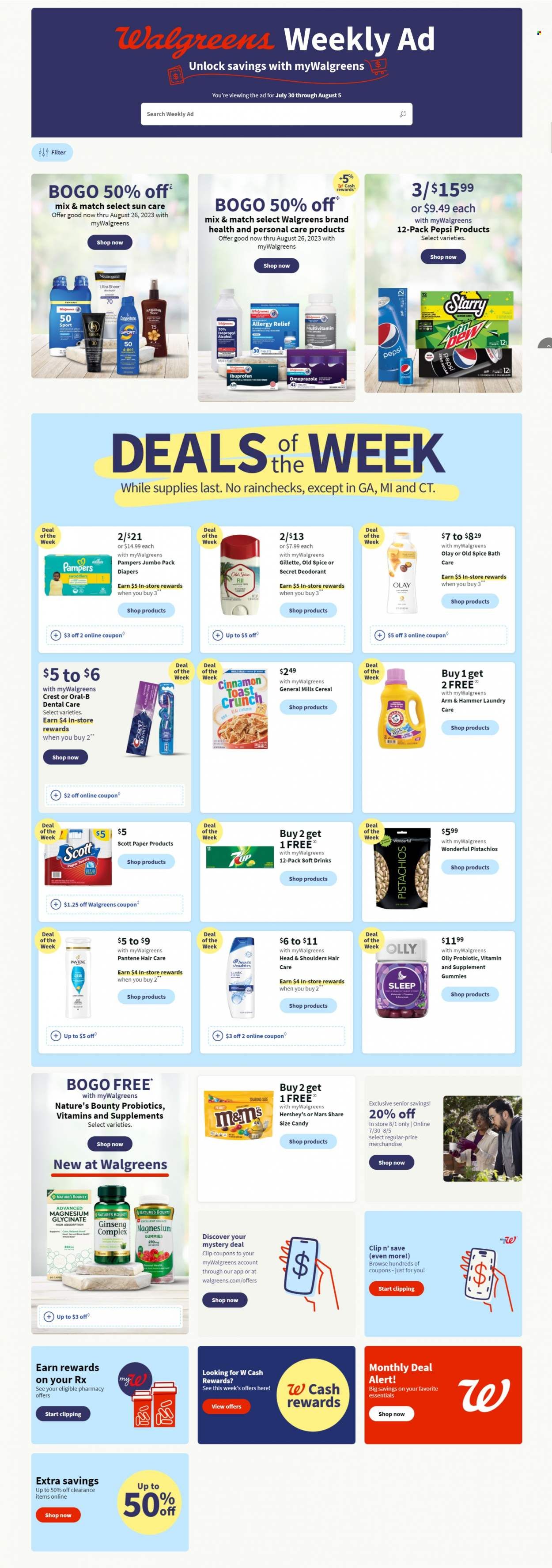 Walgreens Weekly Ad Flyer Specials July 30 to August 5, 2023