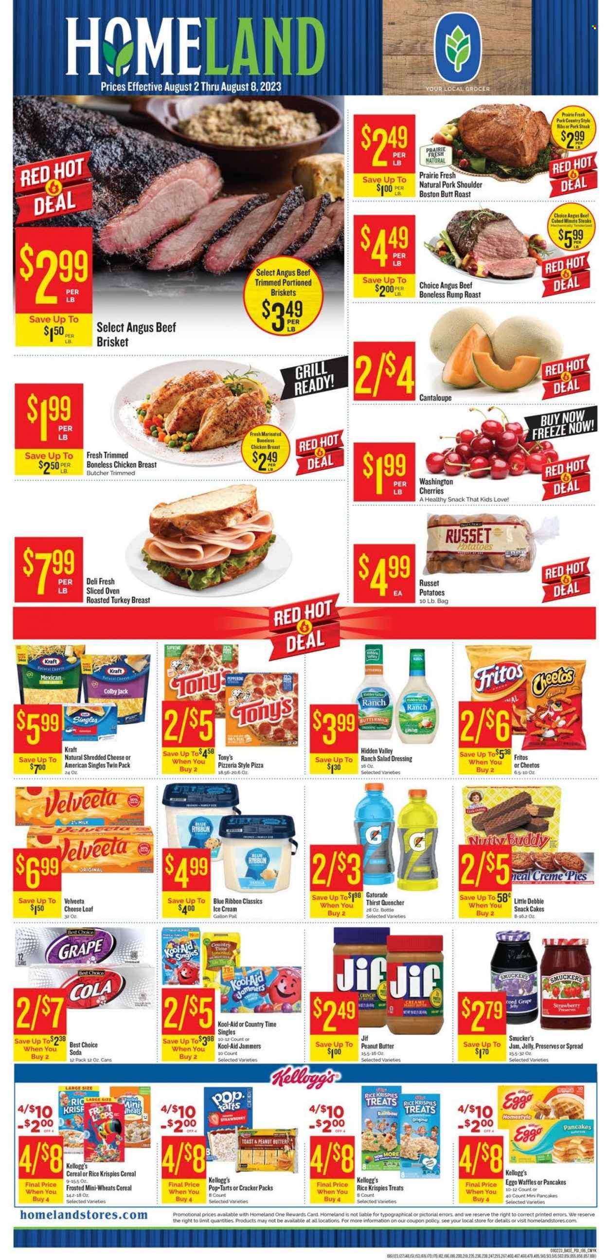 Homeland (OK, TX) Weekly Ad Flyer Specials August 2 to August 8, 2023