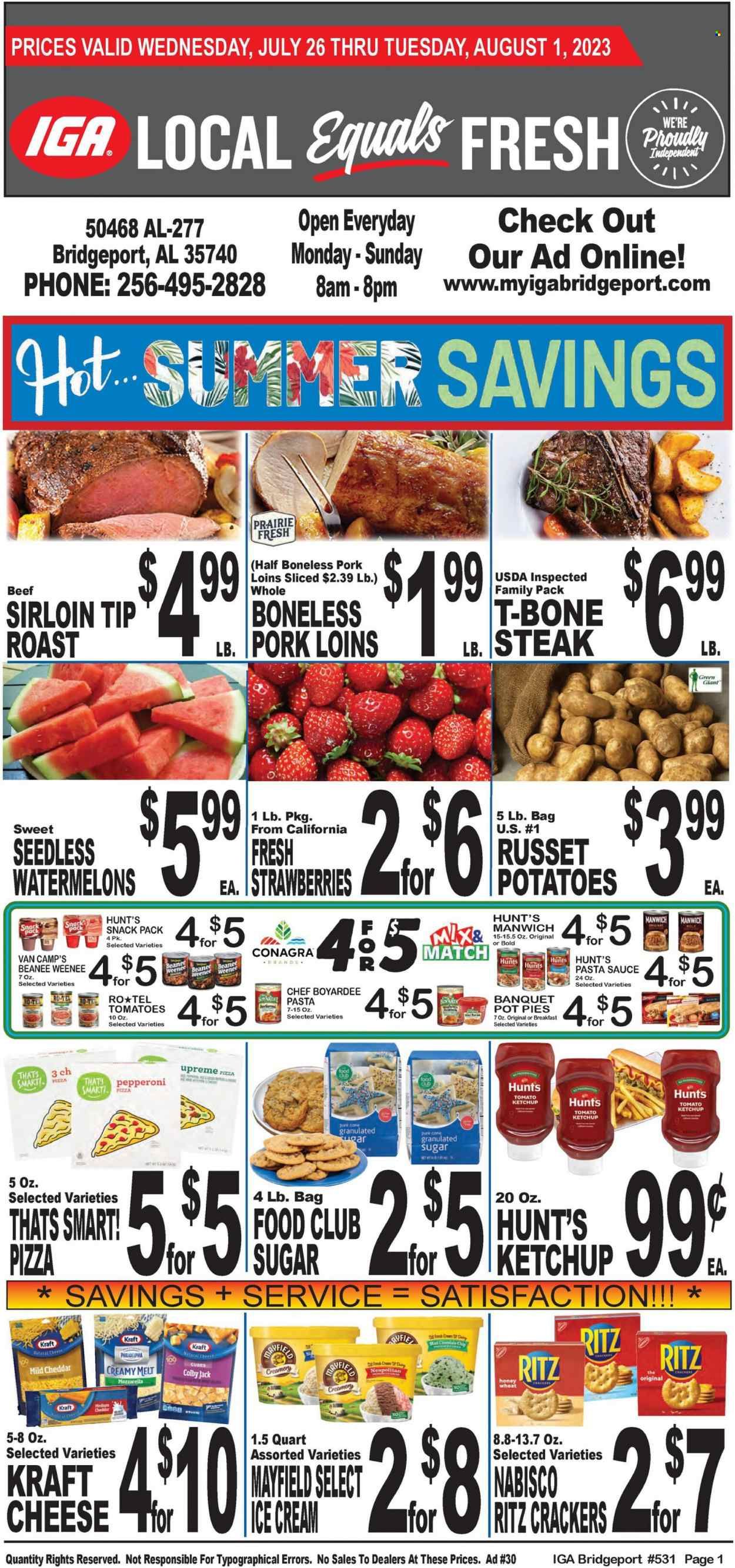 IGA (50) Weekly Ad Flyer Specials July 26 to August 1, 2023
