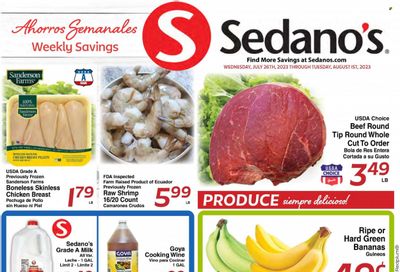 Sedano's (FL) Weekly Ad Flyer Specials July 26 to August 1, 2023