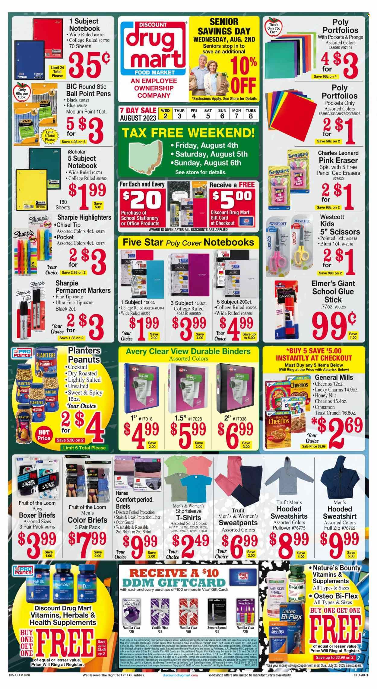 Discount Drug Mart (OH) Weekly Ad Flyer Specials August 2 to August 8, 2023