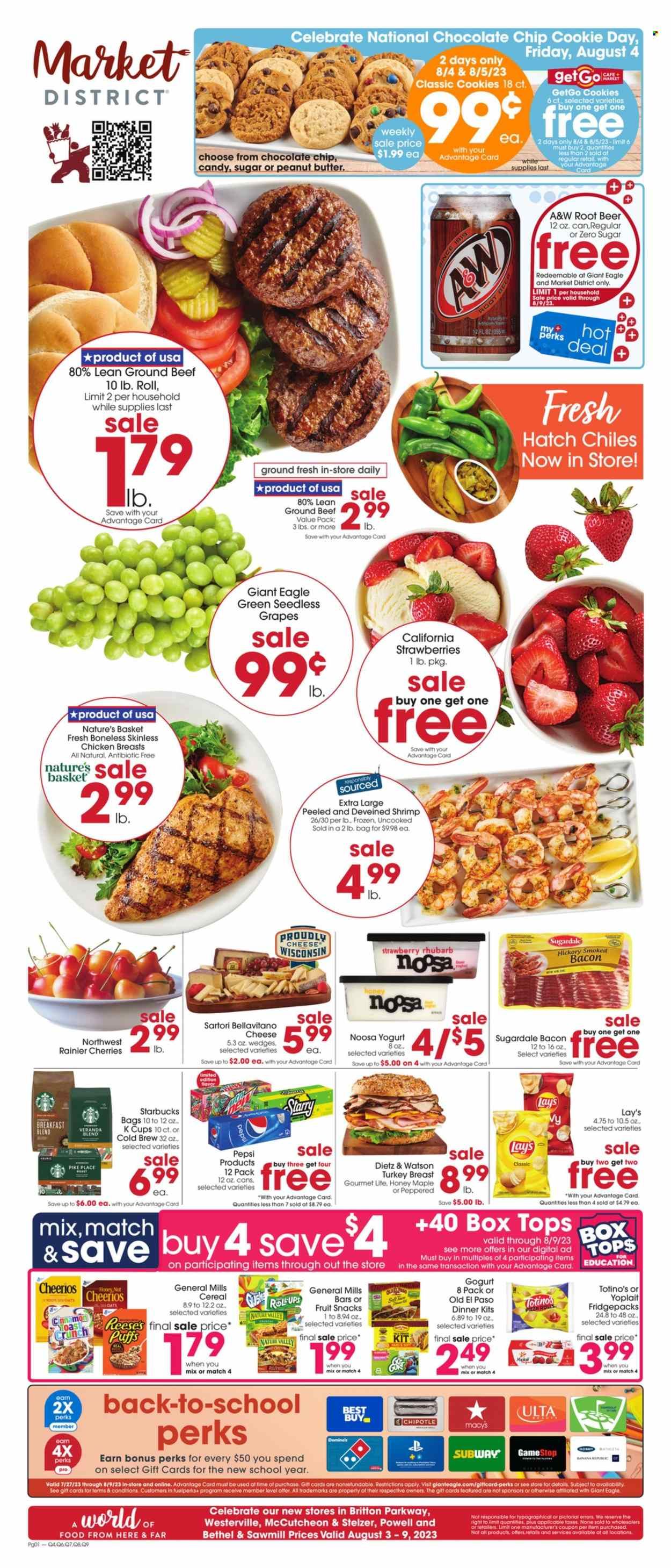 Giant Eagle (OH) Weekly Ad Flyer Specials August 3 to August 9, 2023