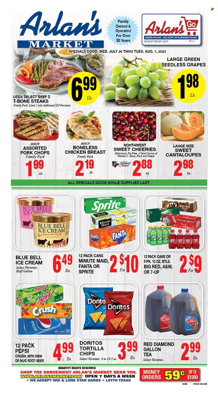 Arlan's Market (TX) Weekly Ad Flyer Specials July 26 to August 1, 2023